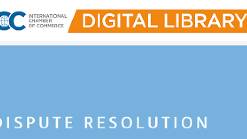 ICC Dispute Resolution Library