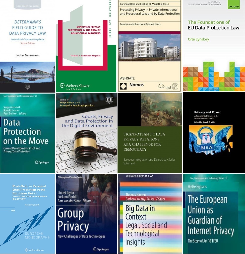 Book|Etalage data protection and privacy|Peace Palace Library