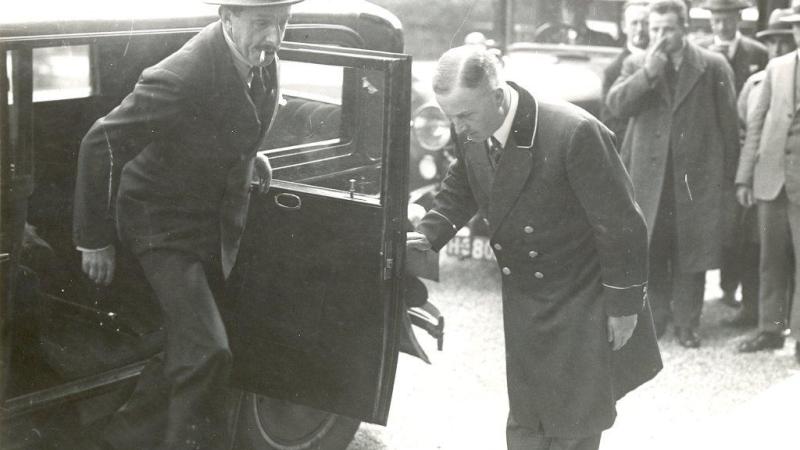 Event|King Alfonso XIII of Spain visits the PeacePalace 21 August 1931 Photo collection Carnegie Foundation|Peace Palace Library