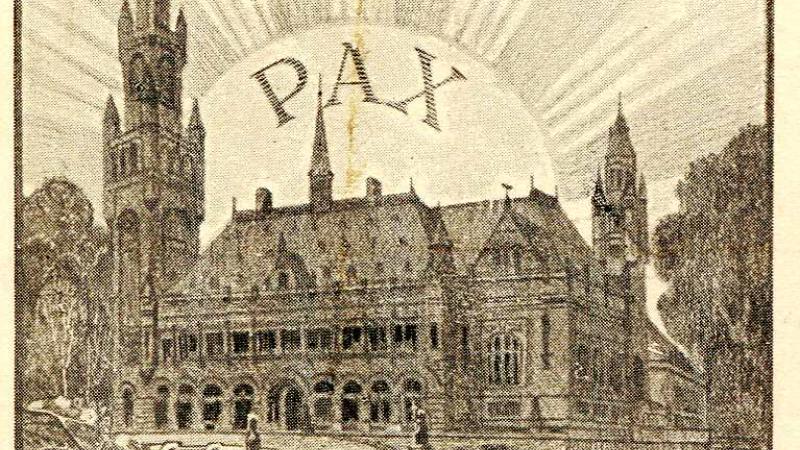 Other|Postcard PeacePalace 1919|Peace Palace Library