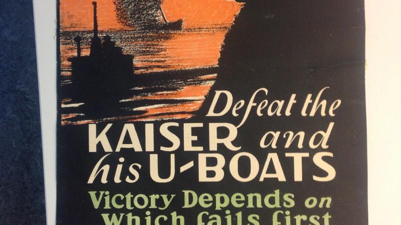 Poster|Defeat the kaiser and his u-boats|Peace Palace Library