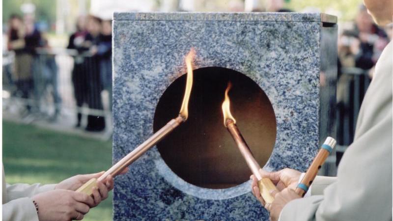 Event|World Peace Flame|Peace Palace Library