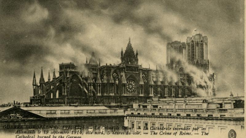 Other|The Destruction of the Cathedral of Reims08|Peace Palace Library