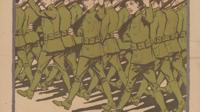 Poster|Come on Boys|Peace Palace Library