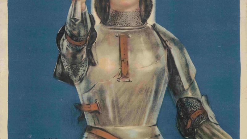 Poster|Joan of Arc saved France|Peace Palace Library