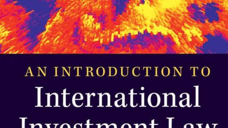 Book|Collins|An Introduction to International Investment Law|Peace Palace Library