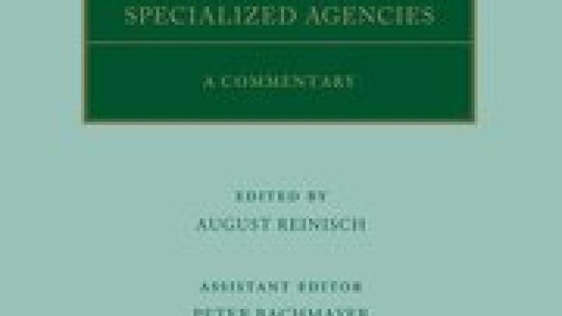 Book|Reinisch|The conventions on the privileges and immunities of the United Nations and its specialized agencies a commentary|Peace Palace Library
