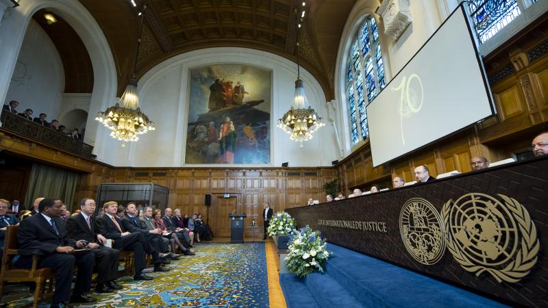 Event|International Court of Justice turns 70 solemn-sitting|Peace Palace Library