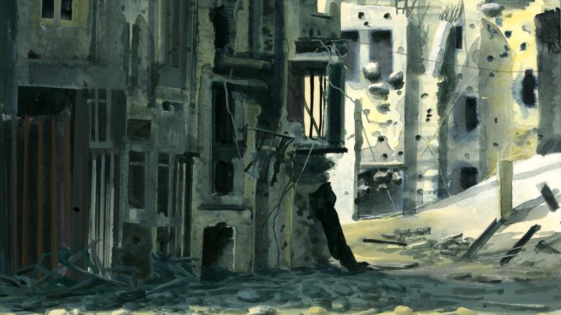 Painting|Syria Painting by Olphaert Den Otter|Peace Palace Library