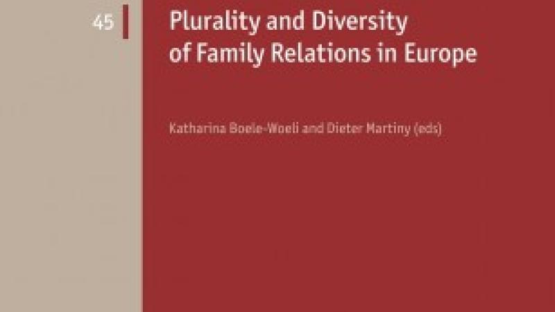 Book | Boele-Woelki and Martiny | Plurality and Diversity of Family Relations in Europe | Peace Palace Library