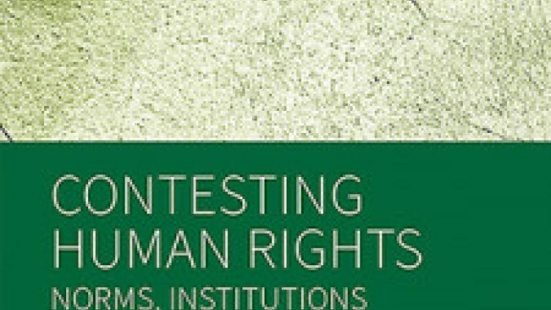 Book | Brysk | Contesting Human Rights Norms Institutions and Practice | Peace Palace Library
