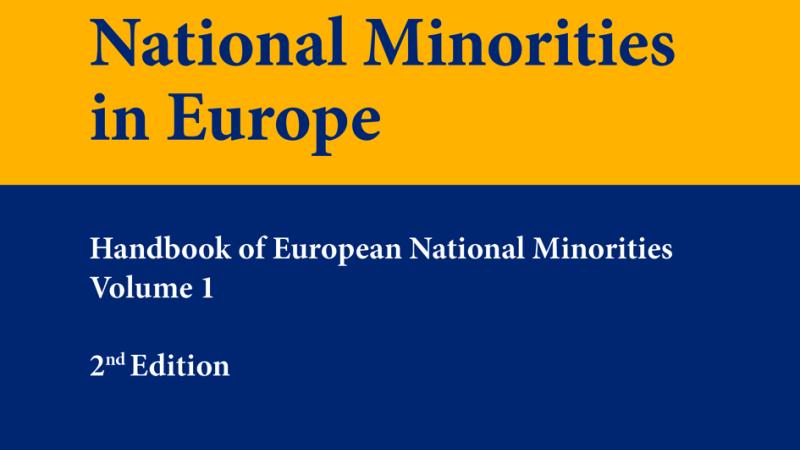 Book | Pan | National Minorities in Europe Handbook | Peace Palace Library 