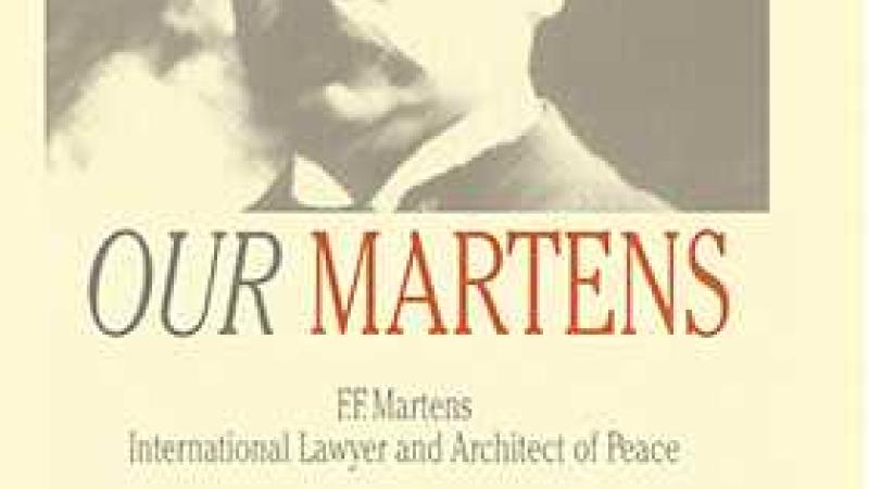 Book | Pustogarov and Butler | Our Martens | Peace Palace Library