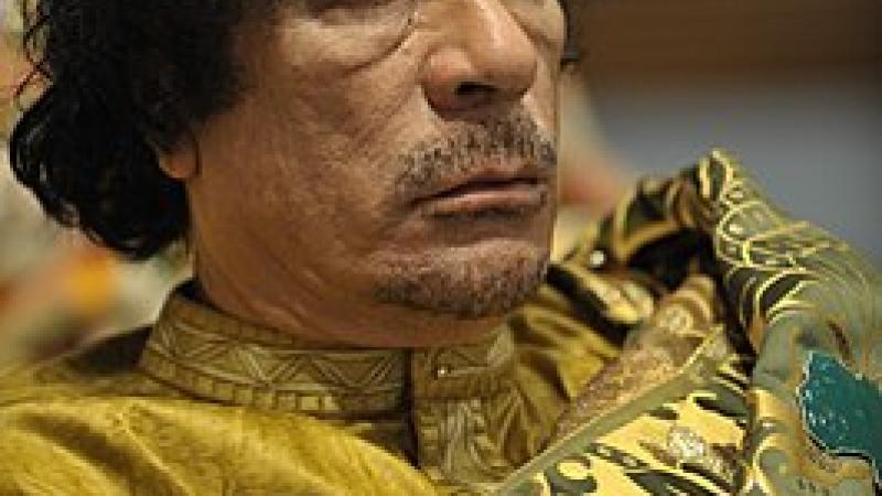 Is the right to self-determination of the entire population of Libya currently being violated by the Government of Gadhafi?
