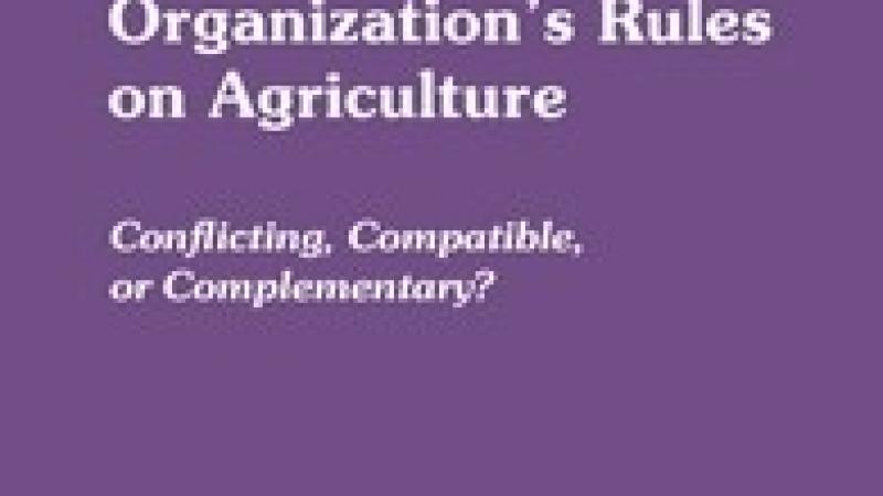 Book|Ferguson|The Right to Food and the World Trade Organization's Rules on Agriculture|Peace Palace Library