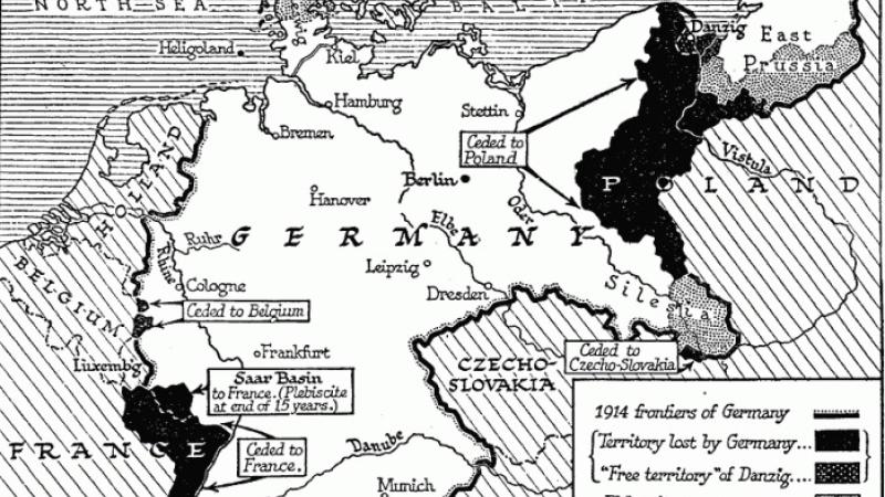 Treaty Of Versailles Centennial Territorial Changes Peace Palace Library   Other Treaty Of Versailles Centennial Territorial Changes 