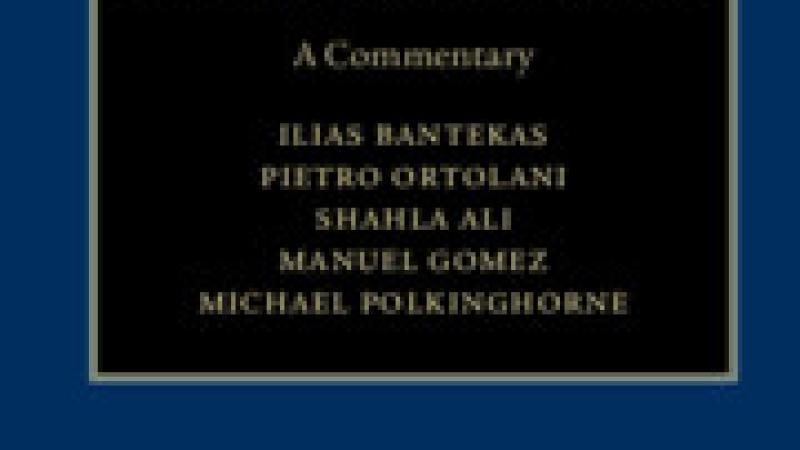 Bantekas, I., Ortolani, P., Ali, S., Gómez, M.A. and Polkinghorne, M., UNCITRAL Model Law on International Commercial Arbitration: a commentary Cambridge, Cambridge University Press, 2020.