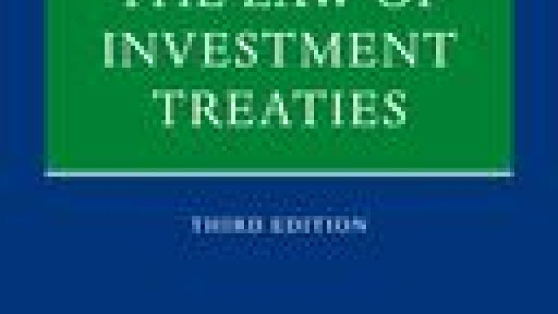 Salacuse-The Law of Investment Treaties