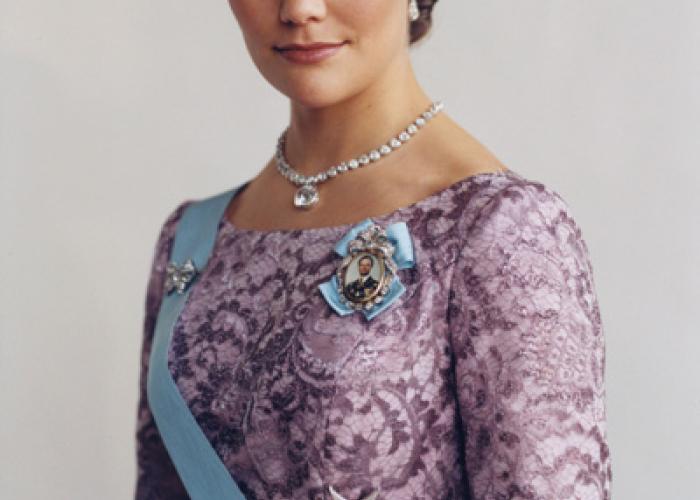 Portrait|Crown Princess Victoria of Sweden|Peace Palace Library