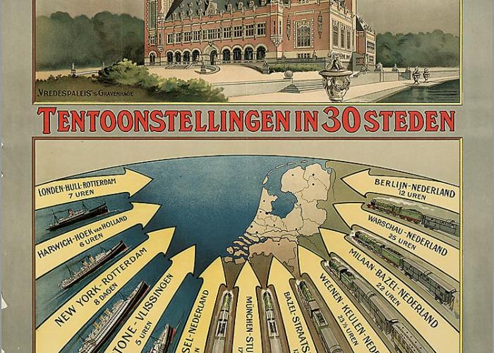 Poster|Holland 1913 Tentoonstellingen in 30 steden|Peace Palace Library