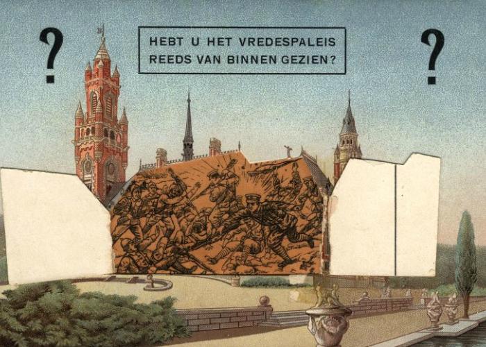 Other|Postcard Peace Palace 1914 Heeft U het Vredespaleis reeds van binnen gezien|Peace Palace Library