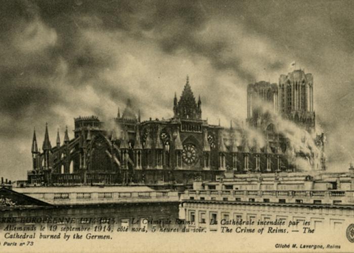 Other|The Destruction of the Cathedral of Reims08|Peace Palace Library