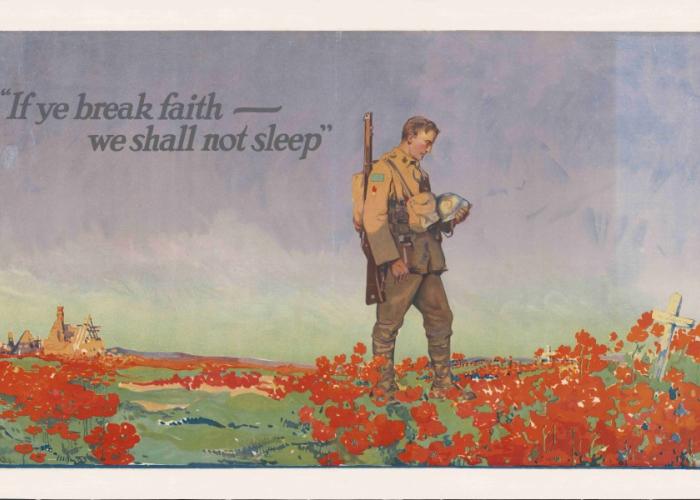 Poster|If ye break faith we shall not sleep|Peace Palace Library