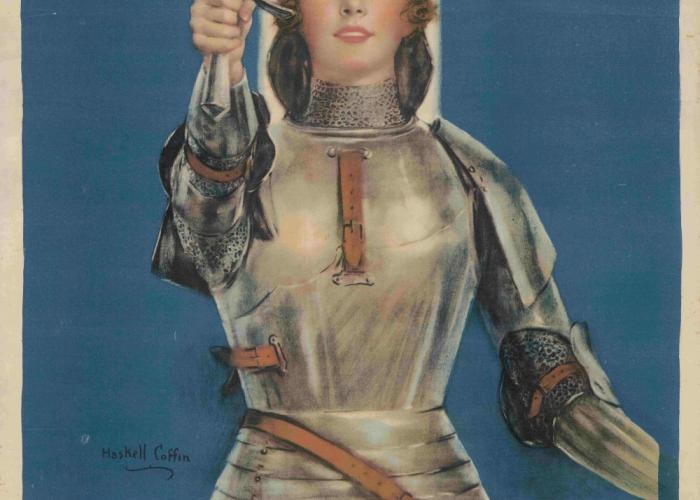 Poster|Joan of Arc saved France|Peace Palace Library