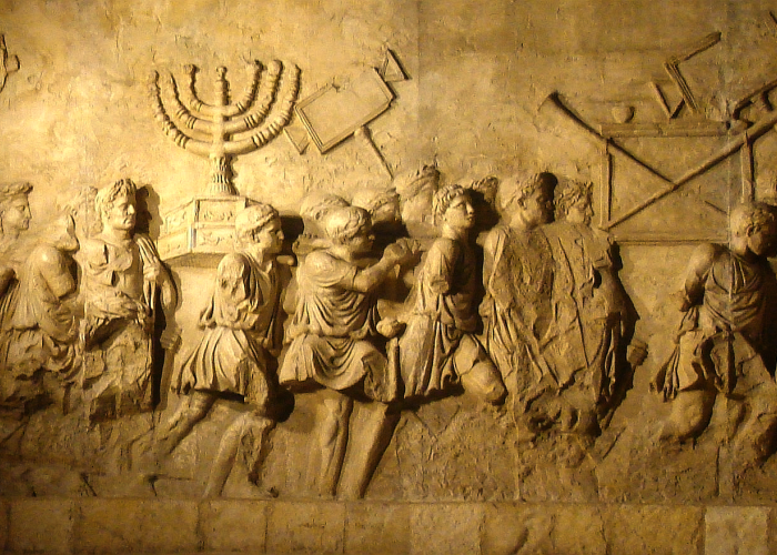 Other|Relief from Arch of Titus in Rome Wikimedia|Peace Palace Library