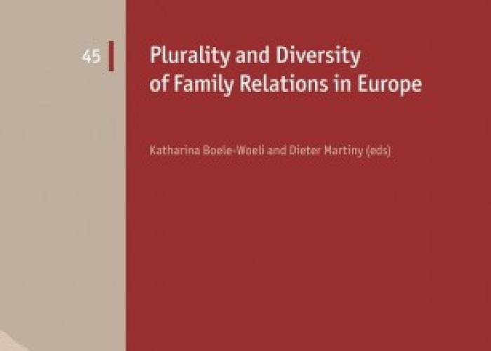 Book | Boele-Woelki and Martiny | Plurality and Diversity of Family Relations in Europe | Peace Palace Library