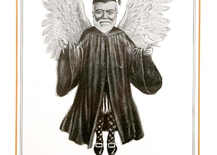 Andrew Carnegie as Angel of Peace | Peace Palace Library