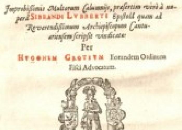 Hugo Grotius, Ordinum Pietas (1613) | Peace Palace Library