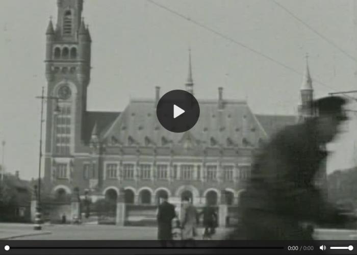 Peace Palace during WO II