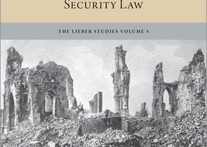 Kreß, C. and Lawless, R. (eds.), Necessity and Proportionality in International Peace and Security Law, New York, Oxford University Press, 2021.