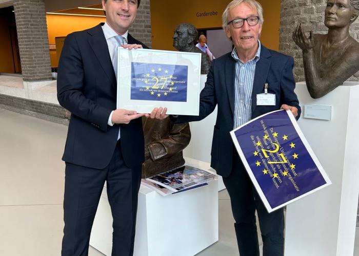 Jaap Hoeksma en Henri Bontenbal