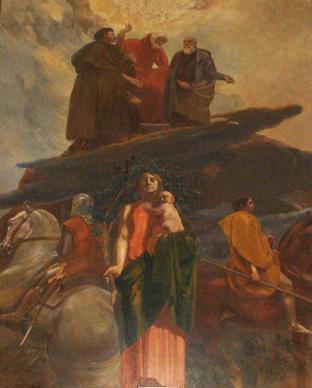 Painting|Albert Besnard 1849-1934 La Paix et la Justice 1914|Peace Palace Library