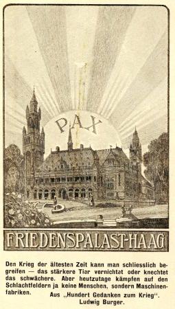 Other|Postcard PeacePalace 1919|Peace Palace Library