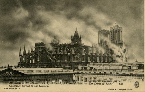 Other|The Destruction of the Cathedral of Reims08|Peace Palace Library