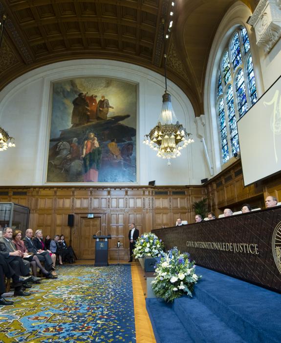 Event|International Court of Justice turns 70 solemn-sitting|Peace Palace Library